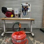 Complete package with plumbing. From the bulkhead to the pump